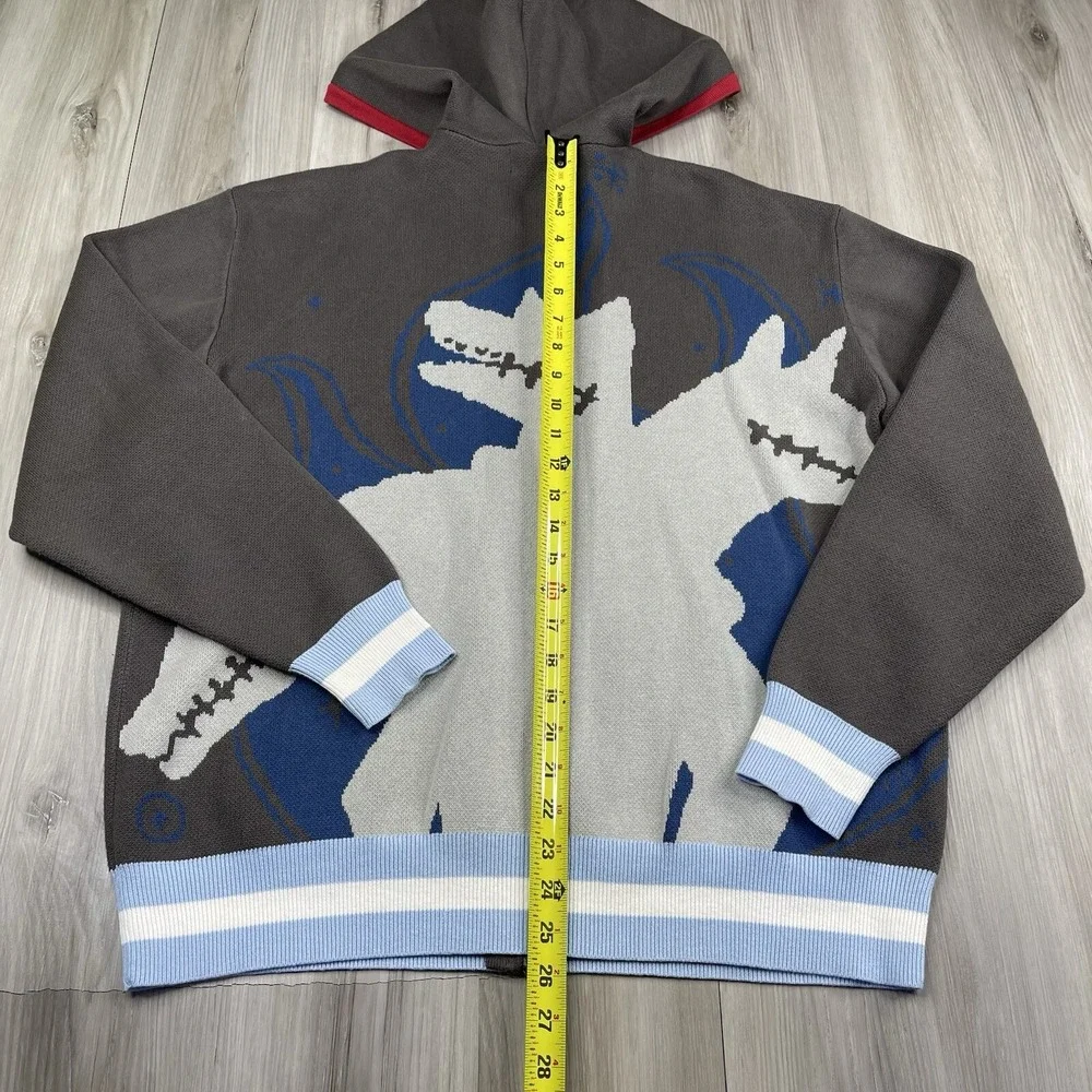 KON Memphis Made Full Zip Hoodie Sweatshirt Unisex Size S Small OS Graphic Print - Picture 14 of 14